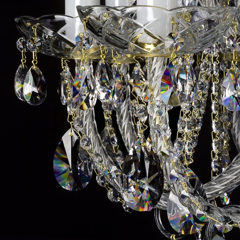 Люстра ArtGlass THEODORA XXIV. 1200x2300 ArtGlass