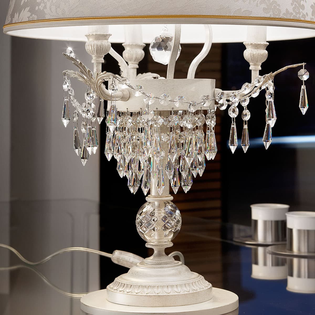 Настольная лампа MASIERO (Emme Pi Light) GLASSE 4010 TL3 MASIERO (Emme Pi Light)