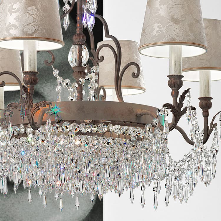 Люстра MASIERO (Emme Pi Light) GLASSE 4010 8+4 MASIERO (Emme Pi Light)