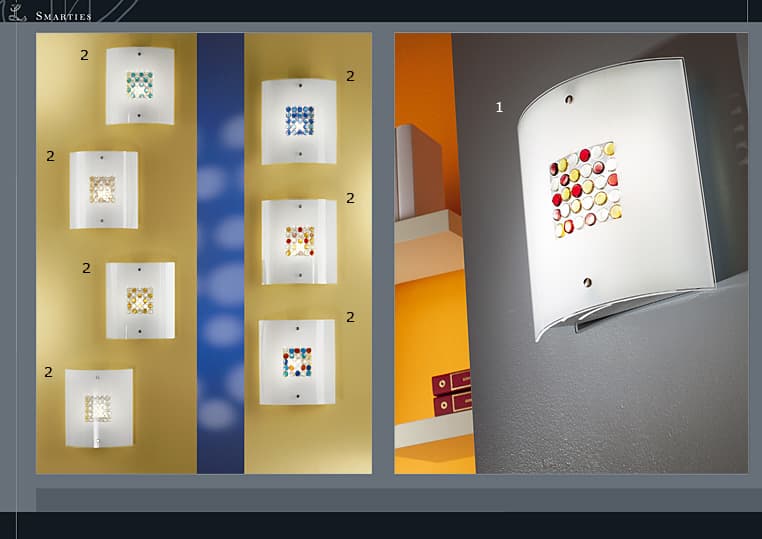 Потолочный светильник Kolarz Smarties A12.62 KOLARZ