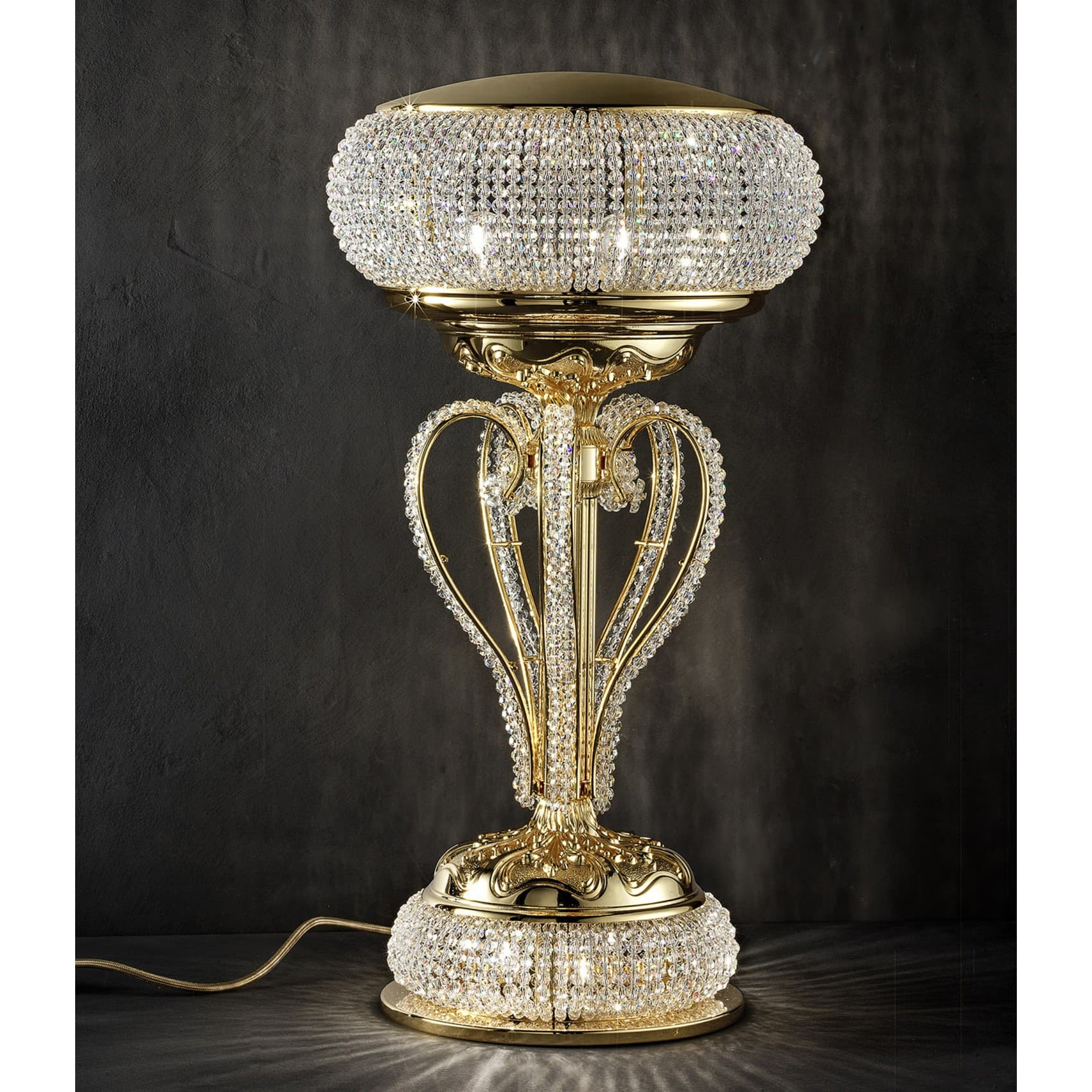 Настольная лампа Masiero Luxury Cristalry TL3+2 Masiero Luxury