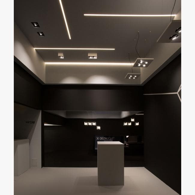 Встраиваемый в потолок светильник Delta Light GRID IN TRIMLESS 1 OPTO Delta Light