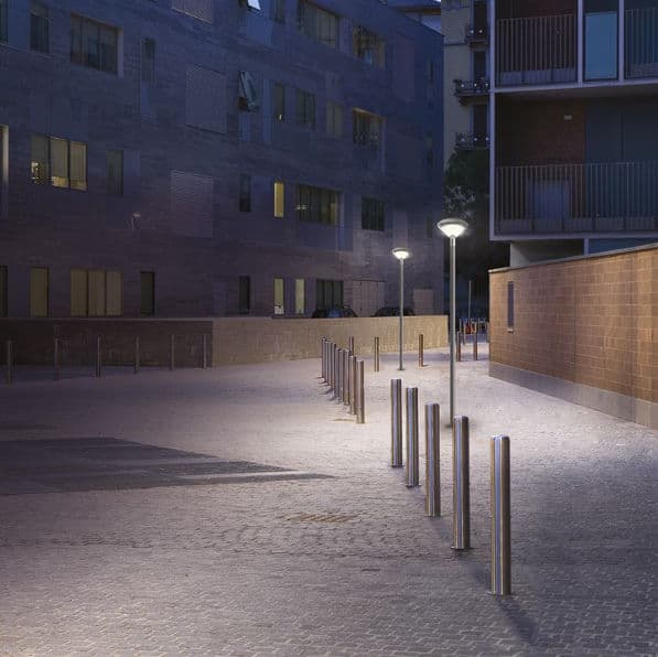 Встраиваемый в грунт светильник iGuzzini Outdoor Twilight Joburg BY78 iGuzzini Outdoor