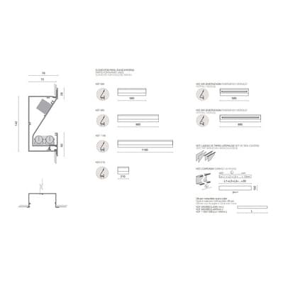 Настенный светильник B-lux K.SYSTEM KEH 210 B-lux