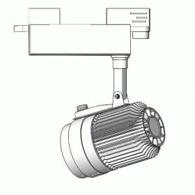 Трековый светодиодный светильник Limex FL-TS Limex