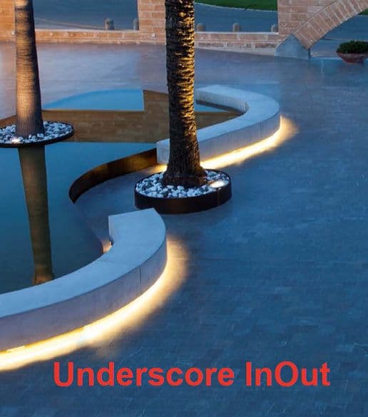 Встраиваемый в стену светильник iGuzzini Outdoor Underscore InOut E659 iGuzzini Outdoor