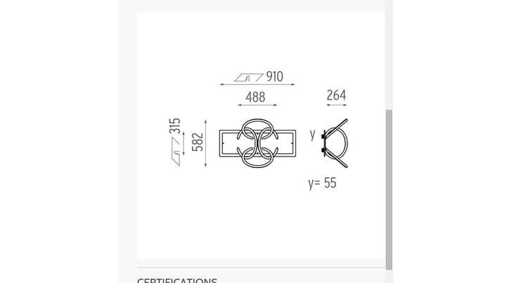 Встраиваемый в стену светильник Flos Architectural WALL PIERCING SA.5022.5A120 Flos Architectural