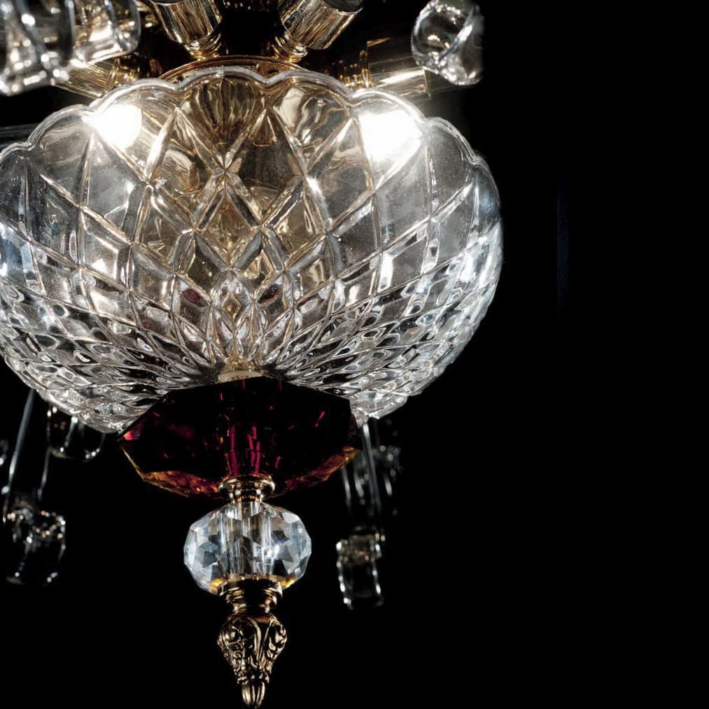 Люстра Ciciriello Lampadari Astrid plafoniera 4 luci Ciciriello Lampadari