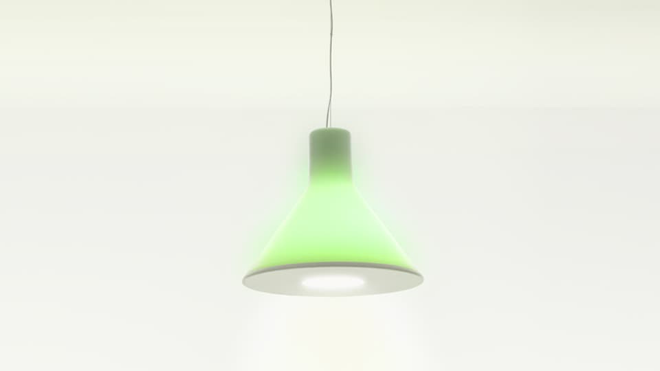 Подвесной светильник Artemide Aurora White/yellow Artemide — фото 3