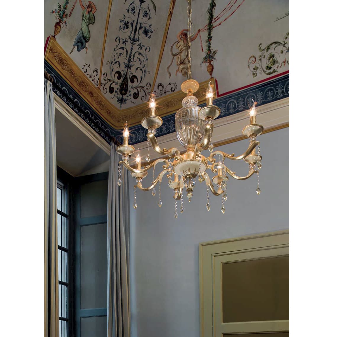 Люстра Ciciriello Lampadari Demetra lampadario 5 luci Ciciriello Lampadari