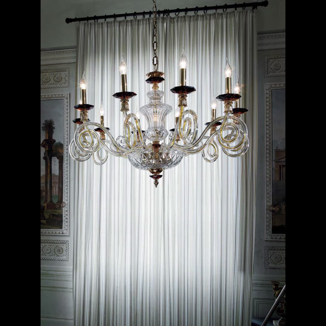 Люстра Ciciriello Lampadari New tilde lampadario 6 luci Ciciriello Lampadari