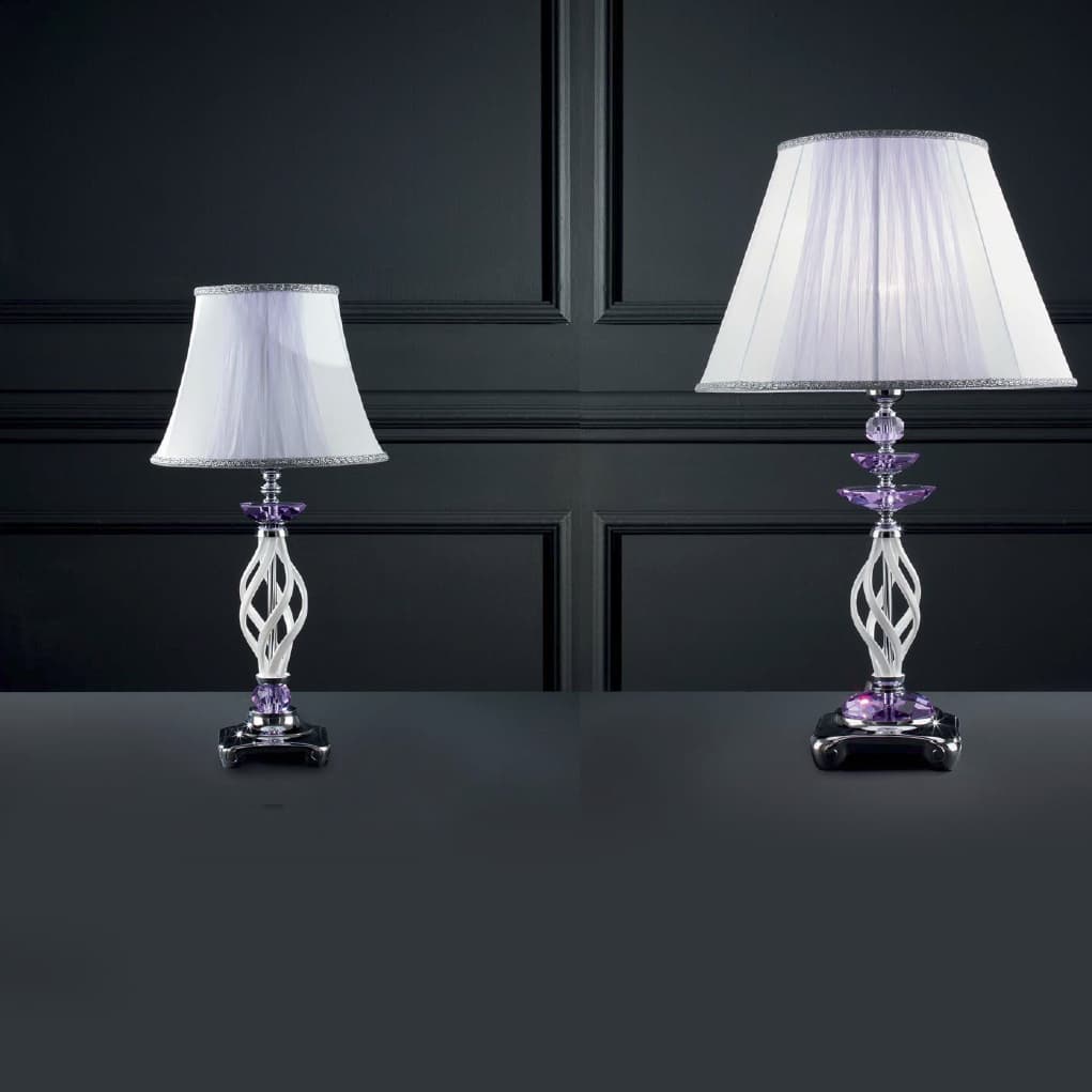 Настольная лампа Ciciriello Lampadari Nicole lume piccolo  Ciciriello Lampadari