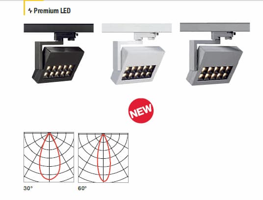 PROFUNO spot for 240V 3-phase track SLV