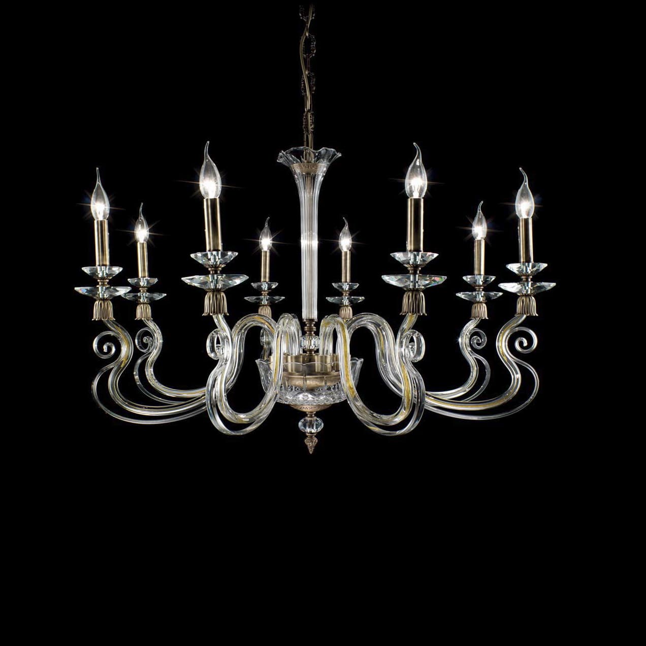 Люстра Ciciriello Lampadari Tecla lampadario 6 luci Ciciriello Lampadari