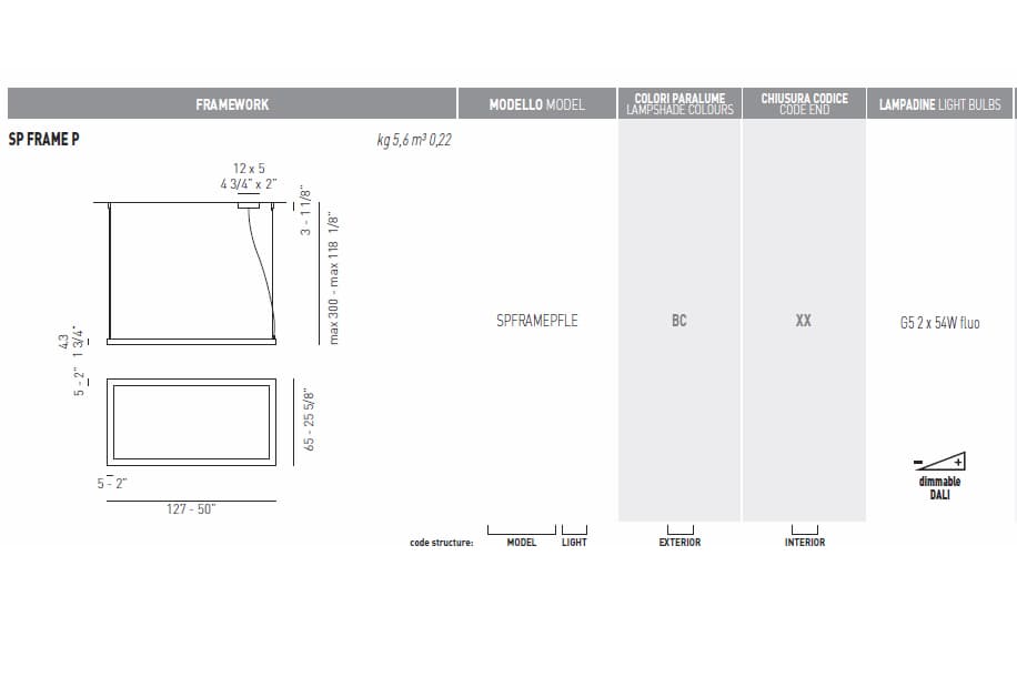 Подвесная система освещения Axo Light (Lightecture) Framework SPFRAMEPFLE Axo Light (Lightecture)