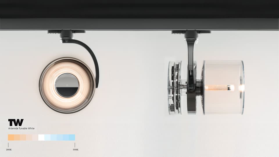 Трековый светодиодный светильник Artemide Architectural Cata Track Tunable White Artemide Architectural