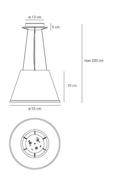 Подвесной светильник Artemide Choose Mega sospensione Artemide
