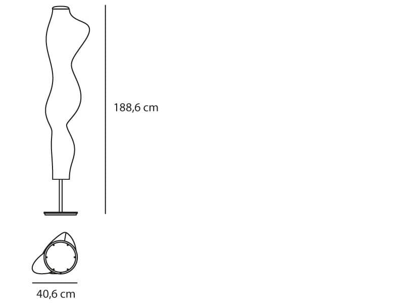 Напольный светильник Artemide Empirico Floor Artemide