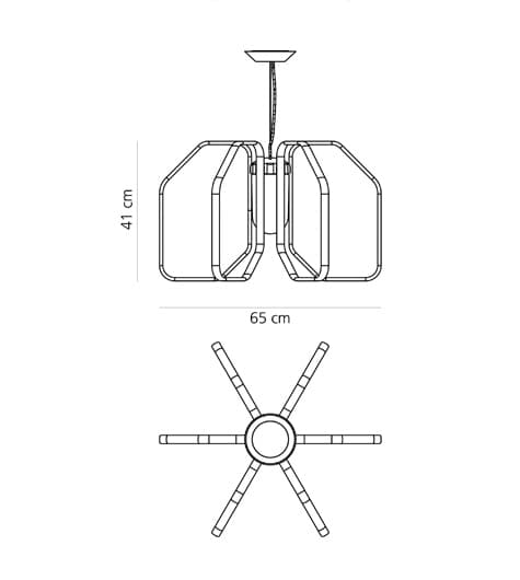 Подвесной светильник Artemide Farfalle Artemide
