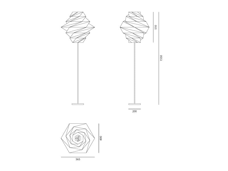 Торшер Artemide Fukurou Floor Artemide