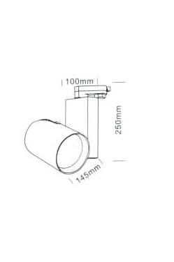 Трековый светодиодный светильник Luxeon CASTOR LED Luxeon