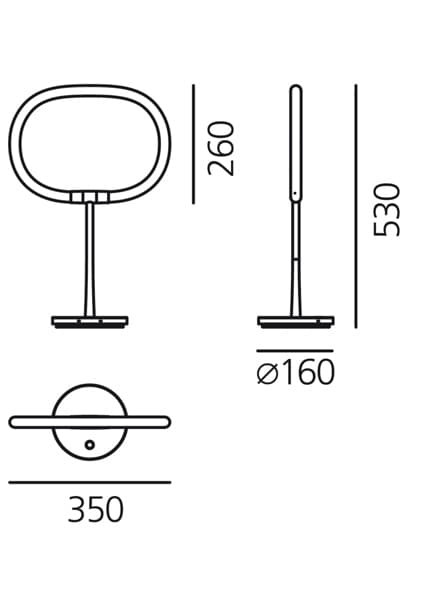 Настольная лампа Artemide Halo Artemide