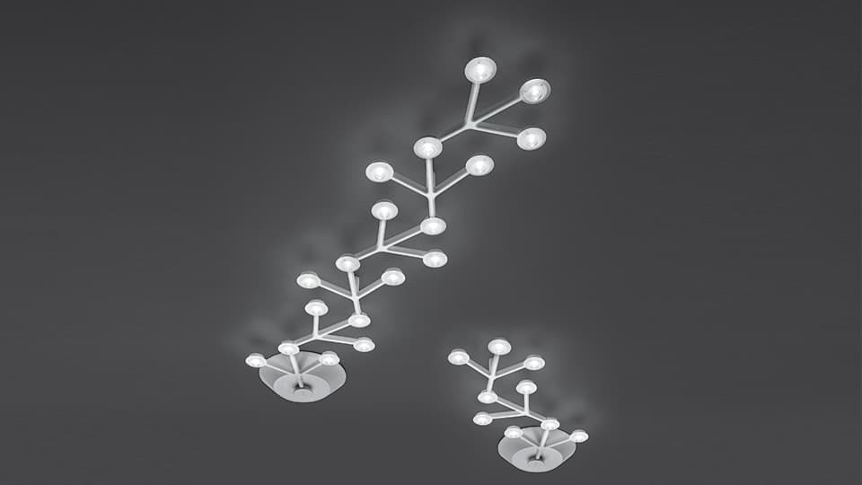 Потолочный светильник Artemide Led Net line ceiling 66 Artemide
