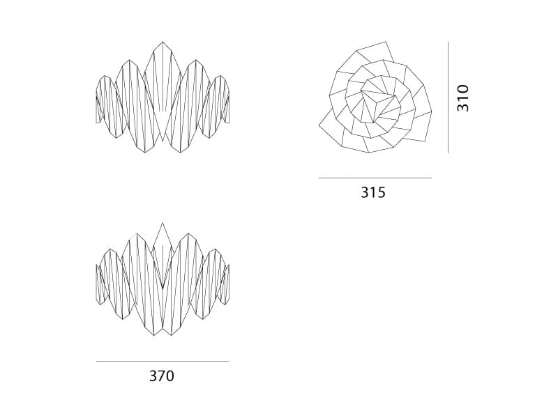 Настольная лампа Artemide IN-EI ISSEY MIYAKE Mendori Mini — фото 2