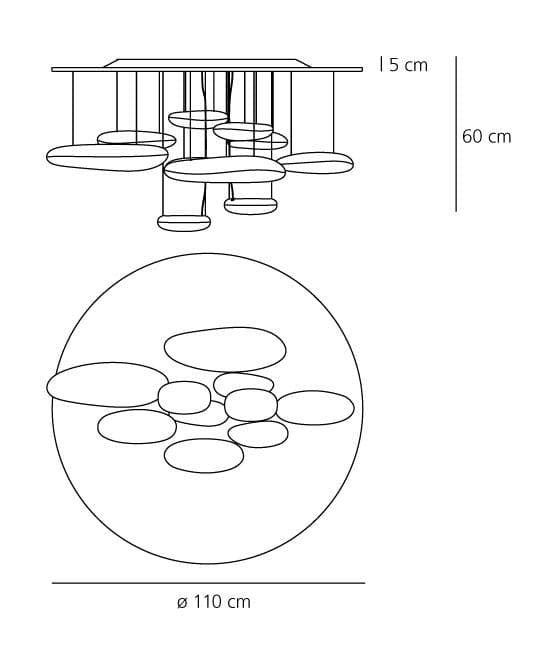 Потолочный светильник Artemide Mercury Led Ceiling Artemide