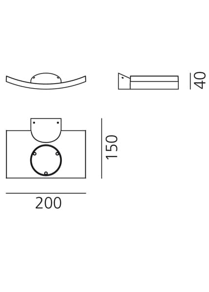 Настенный светильник Artemide Microsurf Artemide