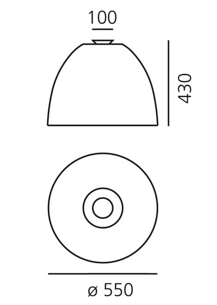 Потолочный светильник Artemide Nur Soffitto Artemide