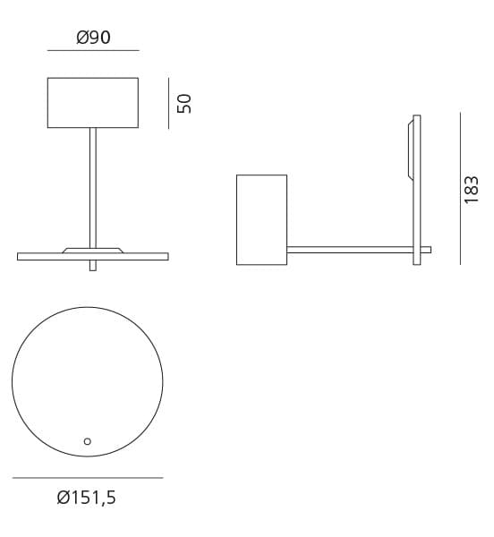 Потолочный светильник Artemide Orbiter Ceiling Artemide