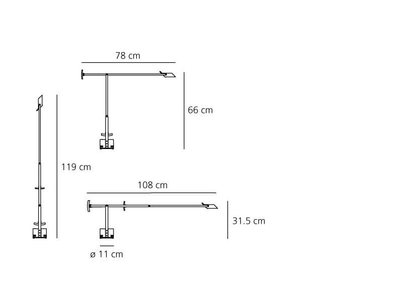 Настольная лампа Artemide Tizio LED Artemide
