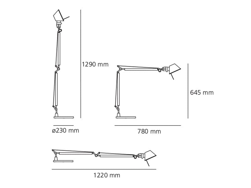 Настольная лампа Artemide Tolomeo Table Artemide