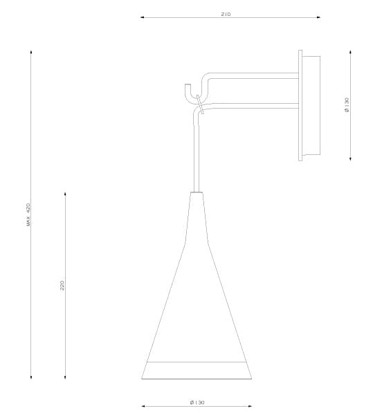 Настенный светильник Artemide Vigo Wall Artemide
