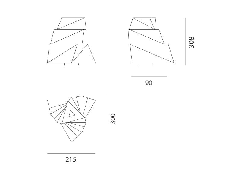 Настольная лампа Artemide IN-EI ISSEY MIYAKE Yadokari Artemide