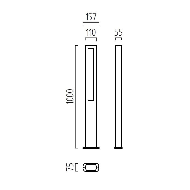 Осветительный столб Helestra LAGO A19600.93 Helestra