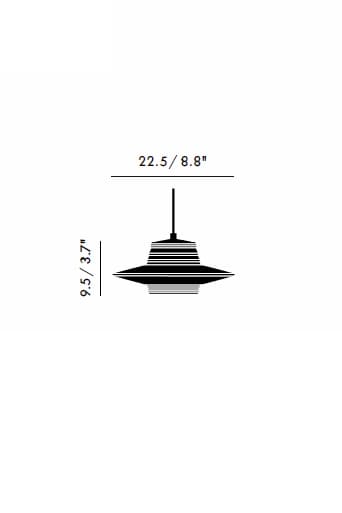 Подвесной светильник Tom Dixon Pressed Glass Lens Tom Dixon