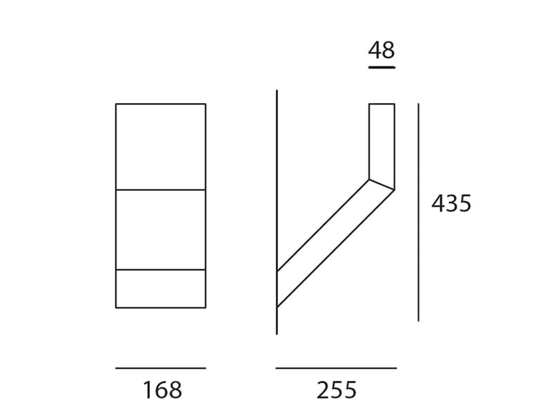Настенный светильник Artemide outdoor Chilone parete Artemide outdoor