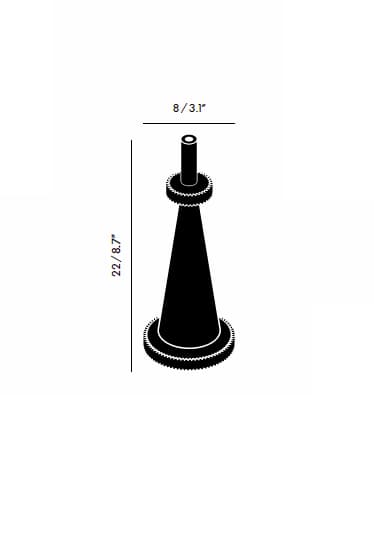 Подвесной светильник Tom Dixon Cog Cone Tom Dixon