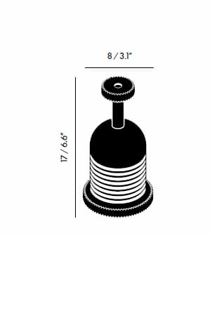 Подвесной светильник Tom Dixon Cog Dome Tom Dixon
