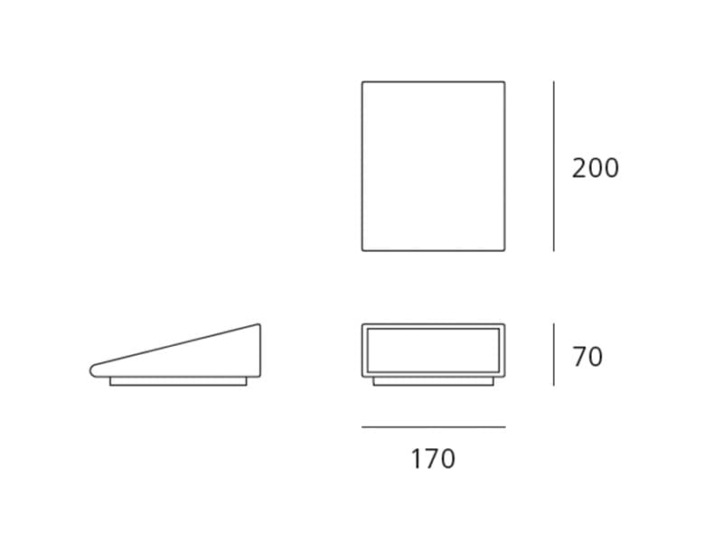 Настенный светильник Artemide outdoor Cuneo Artemide outdoor