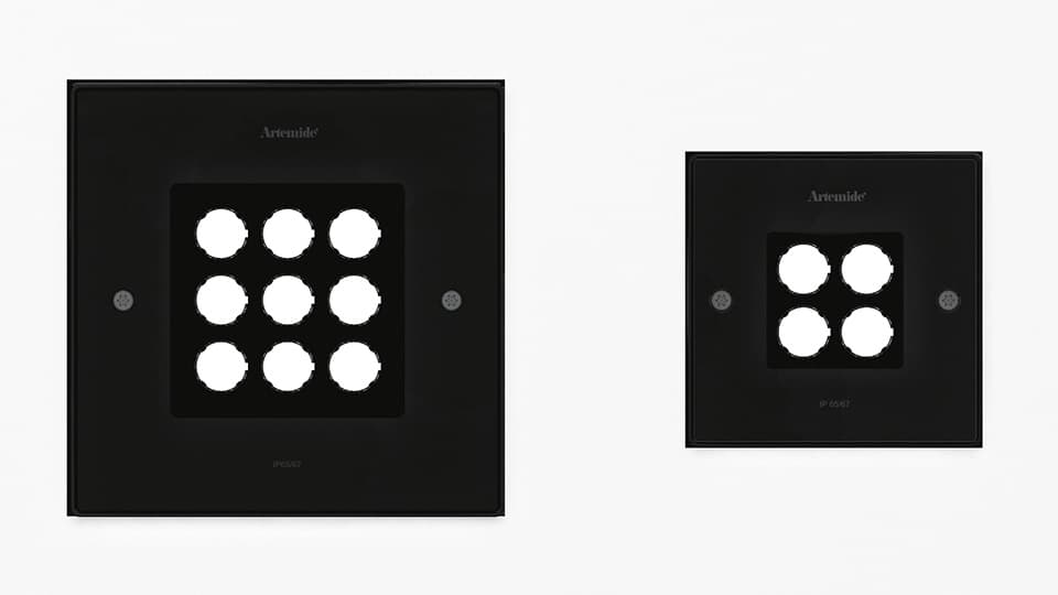 Встраиваемый в стену светильник Artemide outdoor Ego 220 vetro walk-over Artemide outdoor