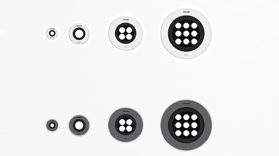 Встраиваемый в стену светильник Artemide outdoor Ego 220 downlight Artemide outdoor