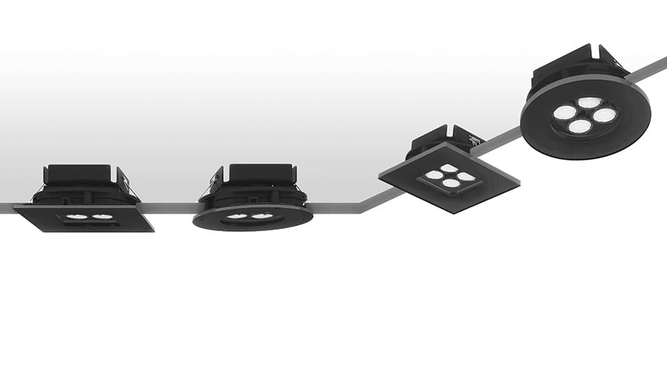 Встраиваемый в стену светильник Artemide outdoor Ego 220 vetro downlight Artemide outdoor