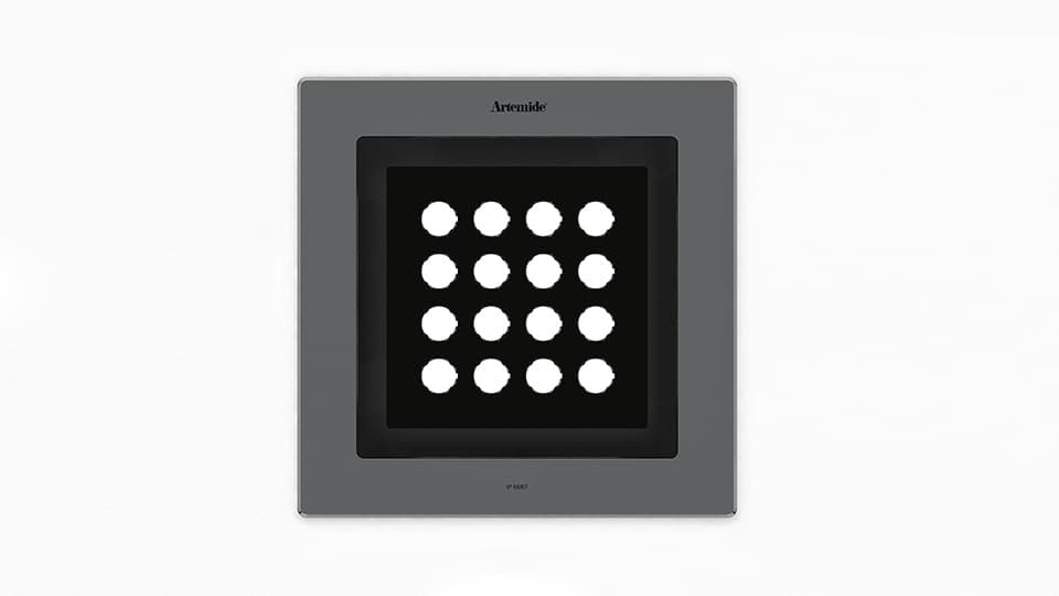 Встраиваемый в стену светильник Artemide outdoor Ego 320 downlight Artemide outdoor