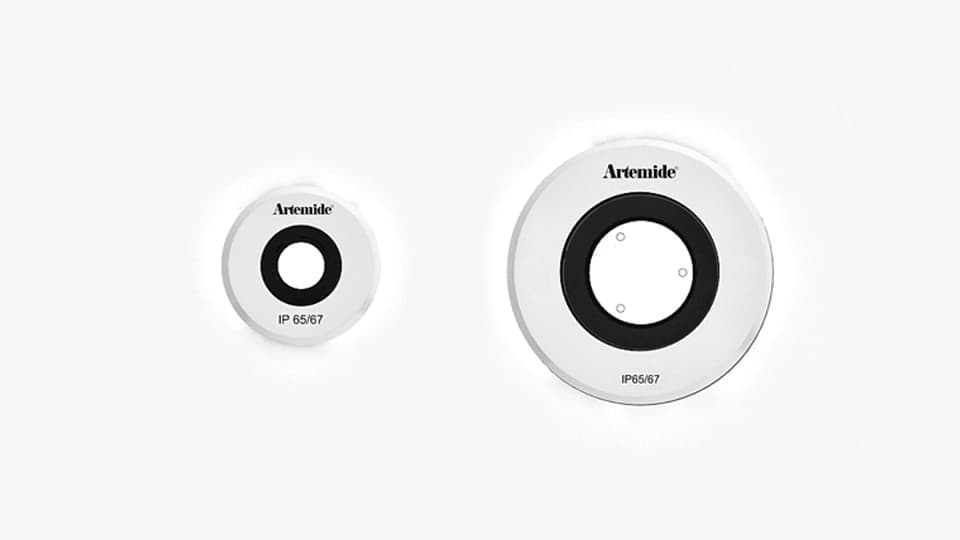 Встраиваемый в стену светильник Artemide outdoor Ego 55 flat walk-over Artemide outdoor