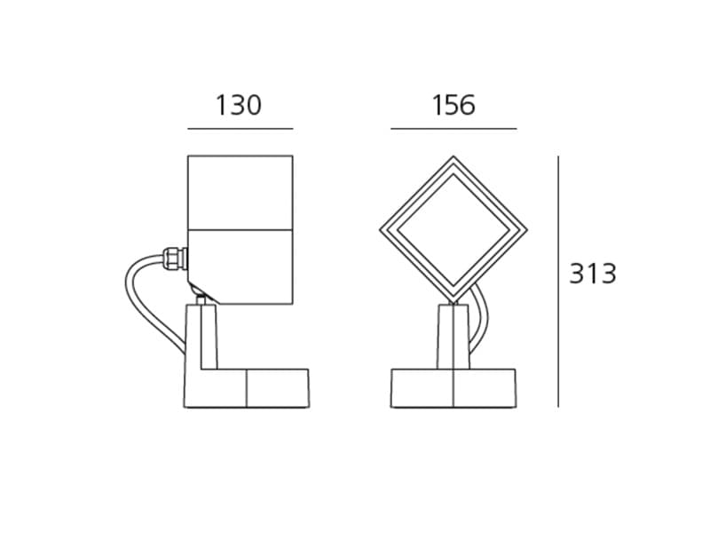 Уличный прожектор Artemide outdoor Epulo 13 Artemide outdoor