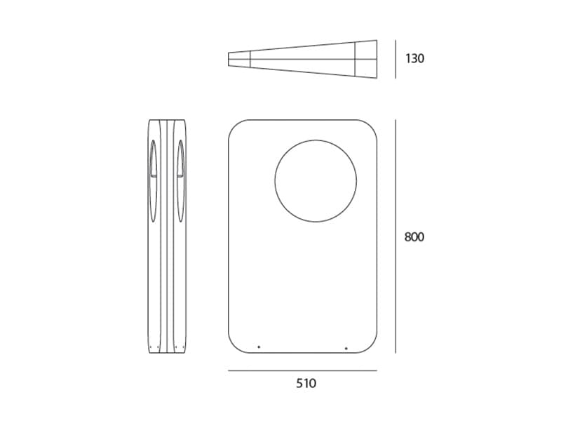 Уличный фонарь Artemide outdoor Eraclea Artemide outdoor
