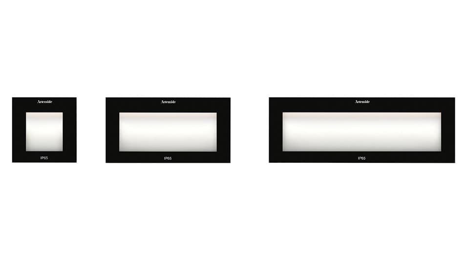 Встраиваемый в стену светильник Artemide outdoor Faci vetro Artemide outdoor